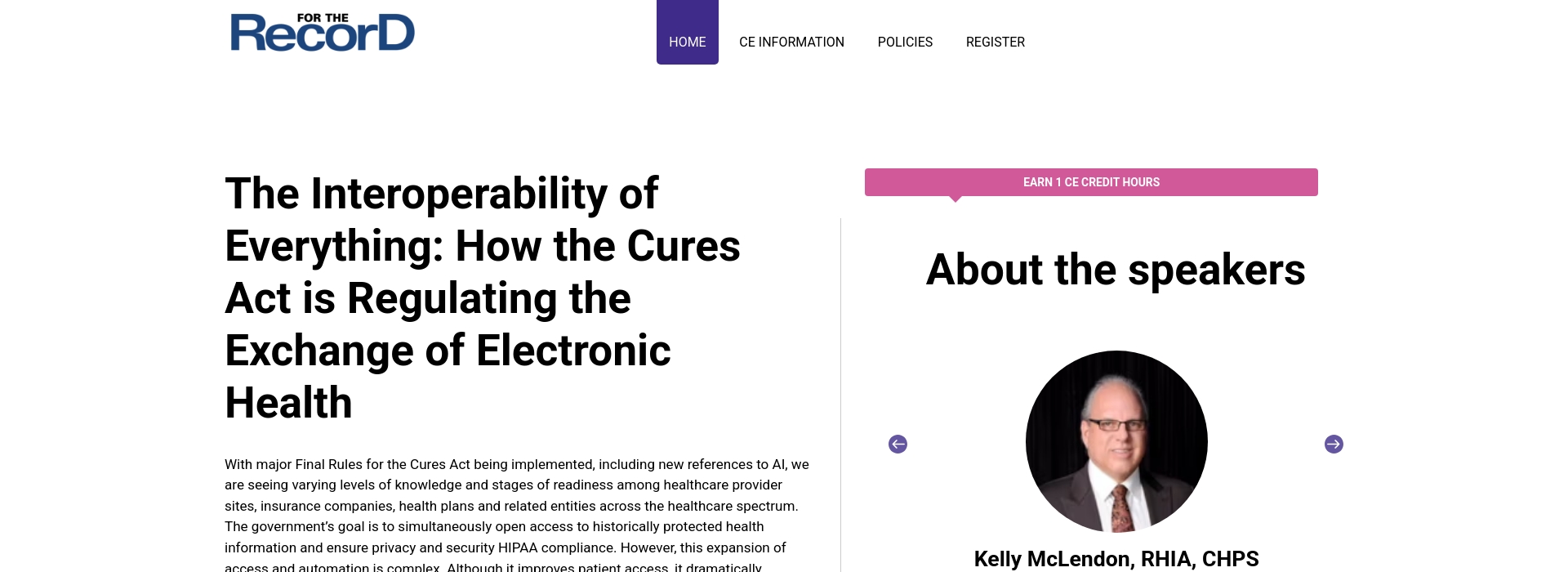 The Interoperability of Everything: How the Cures Act is Regulating the ...